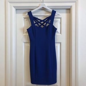 Guess Royal Blue Cocktail Dress Size Medium